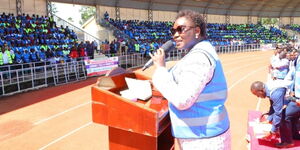 Meru Governor Kawira Mwangaza spearheaded the distribution of Community Health Promoter (CHP) kits to Community Health Promoters (CHPs) in November 2023.