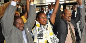 The Kenya County Government Workers Union Members