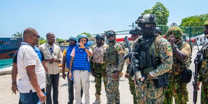 Haiti police kenya