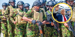 kenya haiti police trump