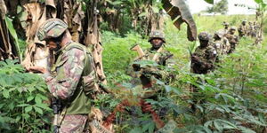 Kenyan and Brazilian Soldiers