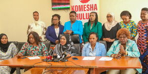 KEWOPA members in a press briefing