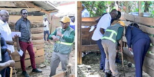A collage of Kakamega Senator Khalwale narrates to DCI Detectives how his worker died in his home 