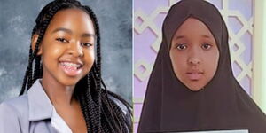 A photo collage of Shanah Manjeru and Munira Abdifatah (right)