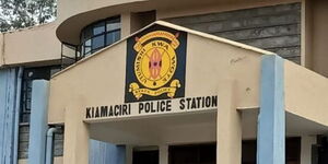 Kimaciri police station in Mwea, Kirinyaga County. 