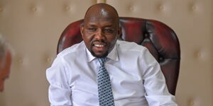 Transport CS Kipchumba Murkomen during a meeting with MCC on December 5, 2023.