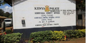 A photo of the National Police Service Kirinyiga County Offices 