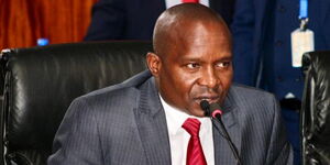 Interior CS Kithure Kindiki appears befor National Assembly’s Public Petitions Committee on August 25, 2023.