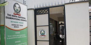 The Kenya National Examinations Council (KNEC) offices in Nairobi. 