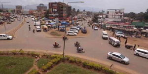 Kondele roundabout in Kisumu