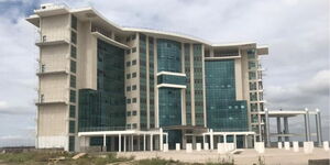 A photo of the Konza Technopolis headquarters taken in Machakos County.