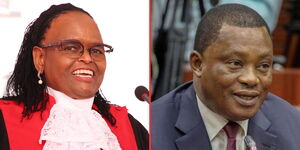 CJ Koome and AG Muturi