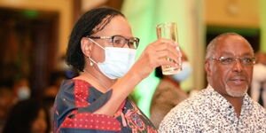 Chief Justice Martha Koome Martha Koome during her thanksgiving party on Friday, June 18.