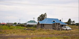 A photo of land under development in Kenya.