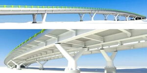 An artists impression of Langata Road overpass