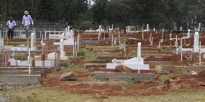Picture of a cemetery in Kenya