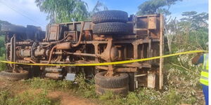 Lorry Involved in Accident at Bulemia Budalang'i on Tuesday 26th December 2023