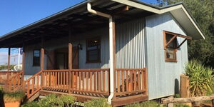 An image of a well-designed Mabati house.