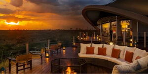 A file photo of the Mahali Mzuri Safari Camp located in Motogori Conservancy, Masaai Mara