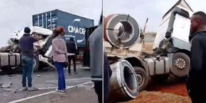 Makindu truck accident