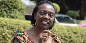 A photo of Narc Party Leader Martha Karua.