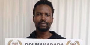 A photo of John Matara who is the main suspect in the murder of 26-year-old Starlet Wahu.