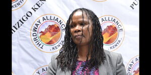 Thirdway Deputy Party leader Angela Mwikali