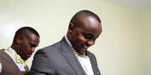 A file image of Look Up TV Head of News, Joab Mwaura, poses for a photo.