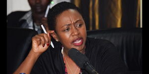 Jubilee nominated member of parliament Sabina Chege
