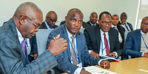 Mbadi IMduring the ongoing IMF/World Bank Annual Meetings in Washington, D.C.