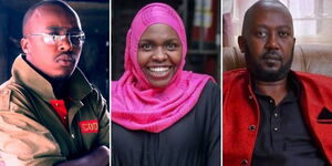 Kenyan celebrities DNA, Zeddy Zainabu and Andrew Kibe
