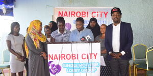 Members of the Nairobi Single Mothers Lobby Group on Monday February 26, 2024