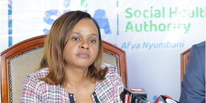 SHA CEO Mercy Mwangangi