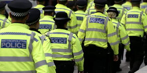 Metropolitan Police during an operation in the UK