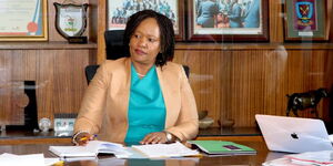 Trade CS Rebecca Miano during a meeting with National Investment Council on November 9, 2023.