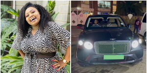 Millicent Omanga's Bentley