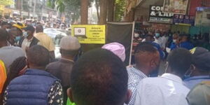 The shooting incident on Moi Avenue, Nairobi