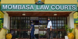 Mombasa High Court, located within the main Mombasa Law Courts complex on Nkrumah Road, Mombasa.