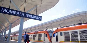 The Mombasa Terminus of the Standard Gauge Railway.