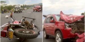 Motorbike accident