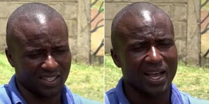 A photo collage of William Makanga Musa inside Naivasha Maximum Prison, Nakuru County on April 16, 2023. 