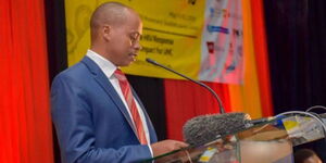 A photo of KEMSA acting CEO Andrew Mutava Mulwa.
