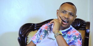 Kameme FM presenter Benson Kamau known to many as Muthee Kiengei