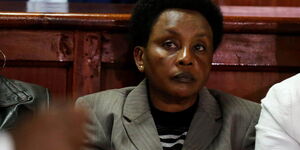 DCJ Philomena Mwilu in court.