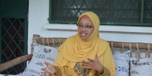 Ministry of Information Communication and Technology (ICT) Chief Administrative Secretary Nadia Ahmed.