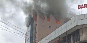 nairobi cbd fire