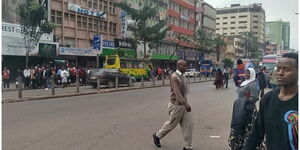 An image of the Nairobi CBD 