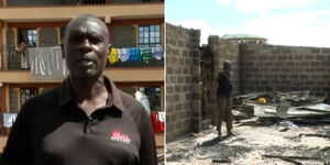 Nairobi landlord Samson Morwabe and the aftermath of Embakasi explosion.