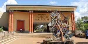 Nairobi Nation Museum entrance.