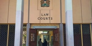 Entrance to Nakuru Law Courts